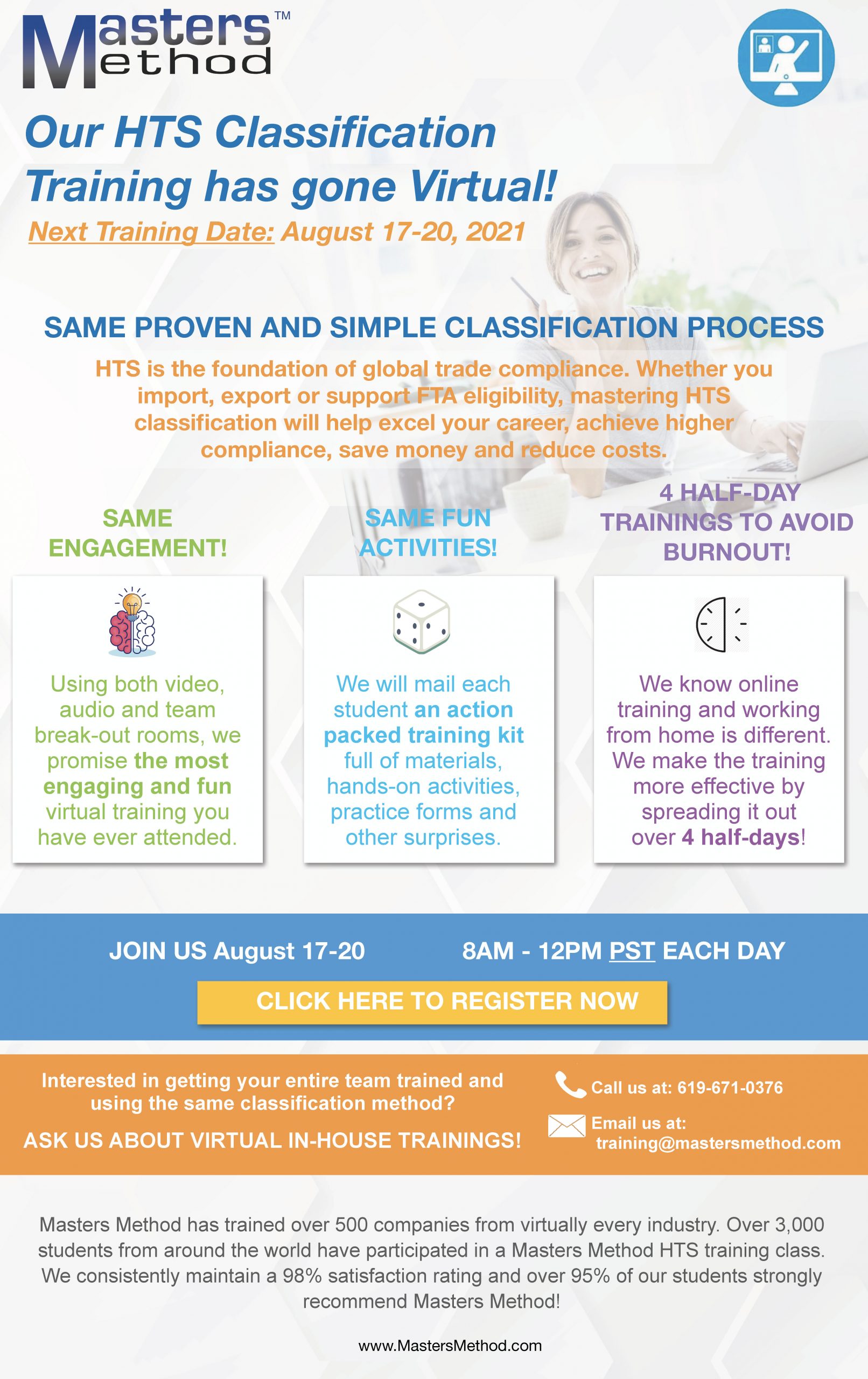 The Most Popular HTS Classification Virtual Training is This Month