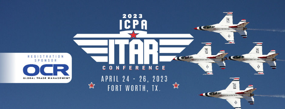 2023 ICPA ITAR Conference